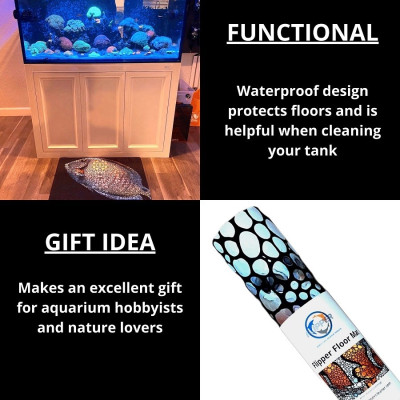 Flipper Aquarienmatte mit Zapfen - Tapis 75 x 45 cm Flipper Aquarienmatte mit Zapfen - Tapis 75 x 45 cm