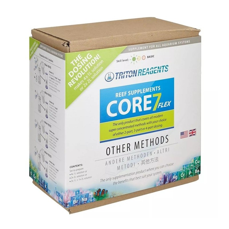 TRITON Core7 Reef Supplements Set 4x1L ou 2x2 litres- (Other Methods)