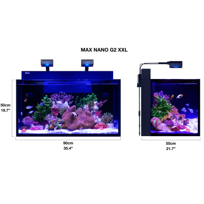 RED SEA MAX Nano G2 XXL- Aquarium 200 Liter