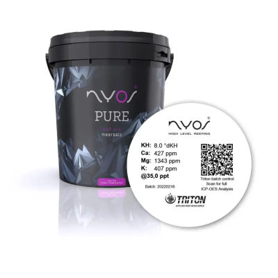 NYOS PURE Salt Mix 20 kg - Sel pour aquarium recifal