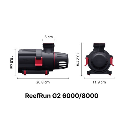 RED SEA ReefRun DC G2 6000 - Förderpumpe 6000 l/h