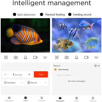 Visual Fish Feeder - Futterspender für Aquarien