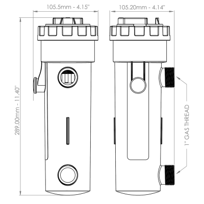 SICCE UV-C Clarifier 9 W- Stérilisateur UV pour aquarium SICCE UV-C Clarifier 9 W- Stérilisateur UV pour aquarium