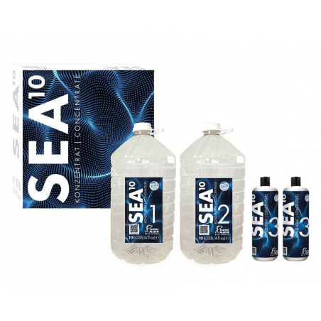 FAUNA MARIN SEA10 - Konzentrierte Lösungen für Meerwasser 2x10L + 2x1L FAUNA MARIN SEA10 - Konzentrierte Lösungen für Meerwasser 2x10L + 2x1L