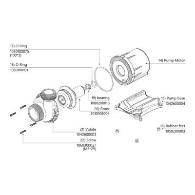 Reef Octopus VarioS 10– Förderpumpe 16.000 l/h