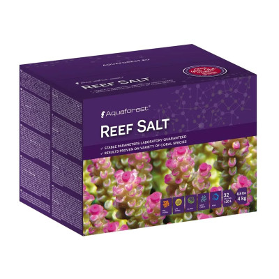 AQUAFOREST Reef Salt 4 kg - Salz für Aquarien