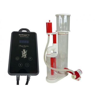 ROYAL EXCLUSIV Bubble King Supermarin 100 avec Red Dragon X DC 12V et chambre de dégazage - Ecumeur pour aquarium