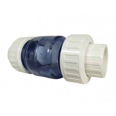 ROYAL EXCLUSIV Weißes PVC-Rückschlagventil Ø 32 mm - Rückschlagventil für Aquarien