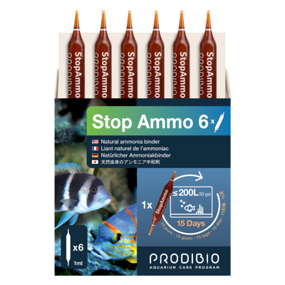 Prodibio Stop Ammo – Bloqueur d’ammoniac aquarium Prodibio Stop Ammo – Bloqueur d’ammoniac aquarium