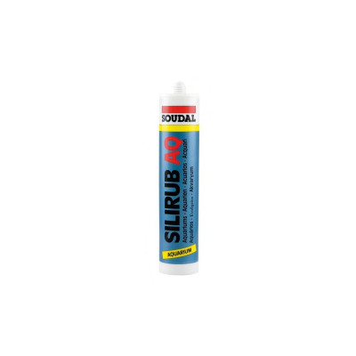 SOUDAL Silicone Transparent 310 ml - Silicone pour aquarium