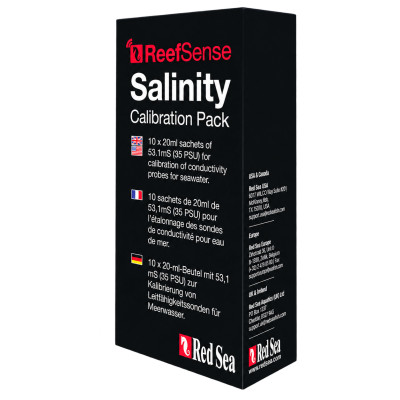 RED SEA ReefSense Salinitätskalibrierungsset – 10 x 20 ml