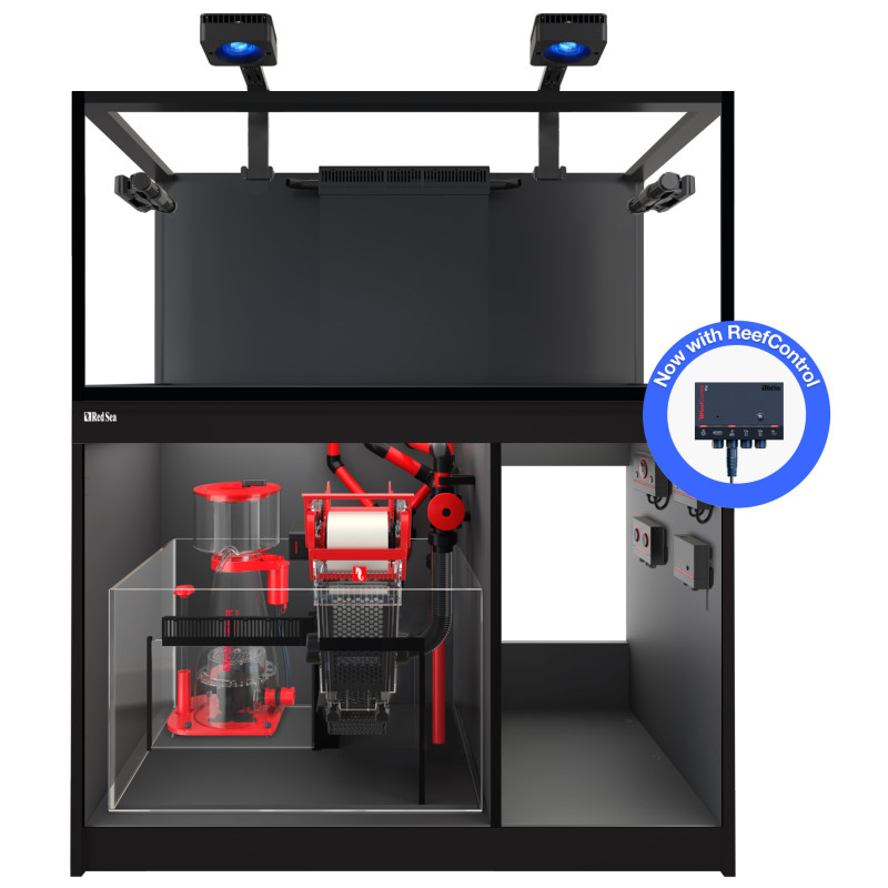 RED SEA REEF-FRAME MAX 350 Noir – Aquarium récifal 353 L