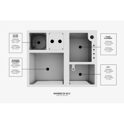 WATERBOX Sump MX-A5-20 – Technikbecken WATERBOX Sump MX-A5-20 – Technikbecken