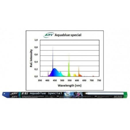 ATI Aquablue Special 24 Watts 15000K° - Tube T5 550mm