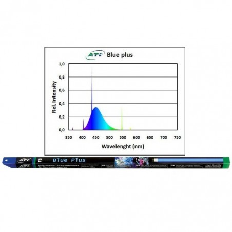 ATI Blue Plus 24 Watts 22000K° - Tube T5 550mm