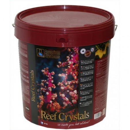 AQUARIUM SYSTEMS Reef Crystals 20 kg- Sel pour aquarium