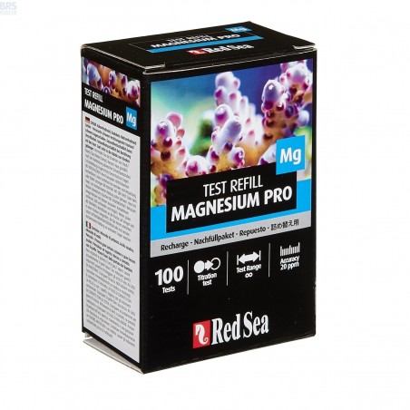 RED SEA Magnésium Pro Test Refill- Recharge test d'eau
