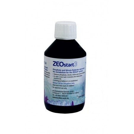 KORALLEN-ZUCHT ZEOstart 3 100 ml- Réducteur de NO3 et PO4