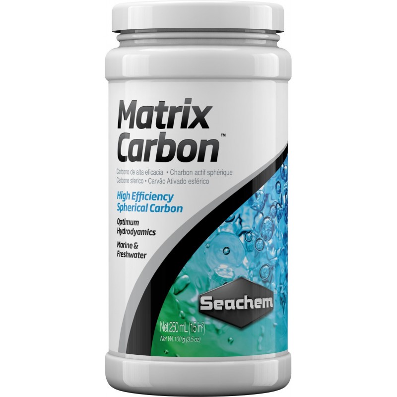 SEACHEM Matrix Carbon 250 ml- Charbon pour aquarium