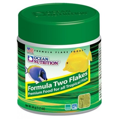 OCEAN NUTRITION Formula Two Flakes 34 g- Nourriture pour poissons