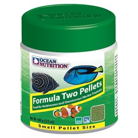 OCEAN NUTRITION Formula Two Pellets Small 100 g- Nourriture pour poissons