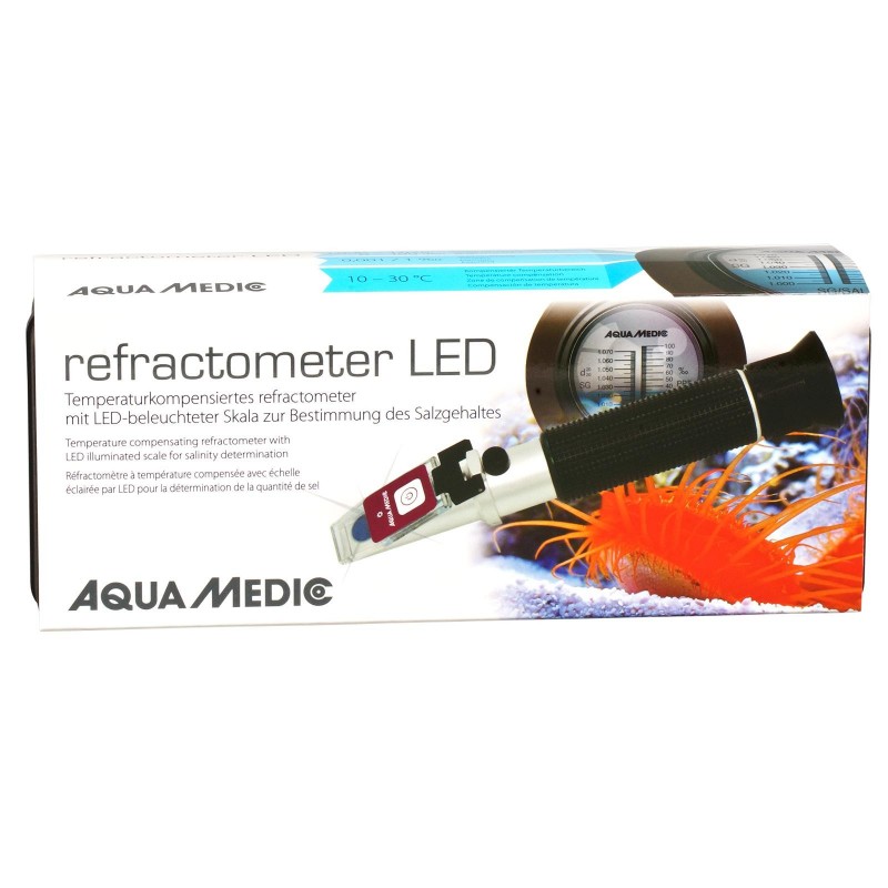 AQUA MEDIC Refractometer LED- Refractomètre pour aquarium