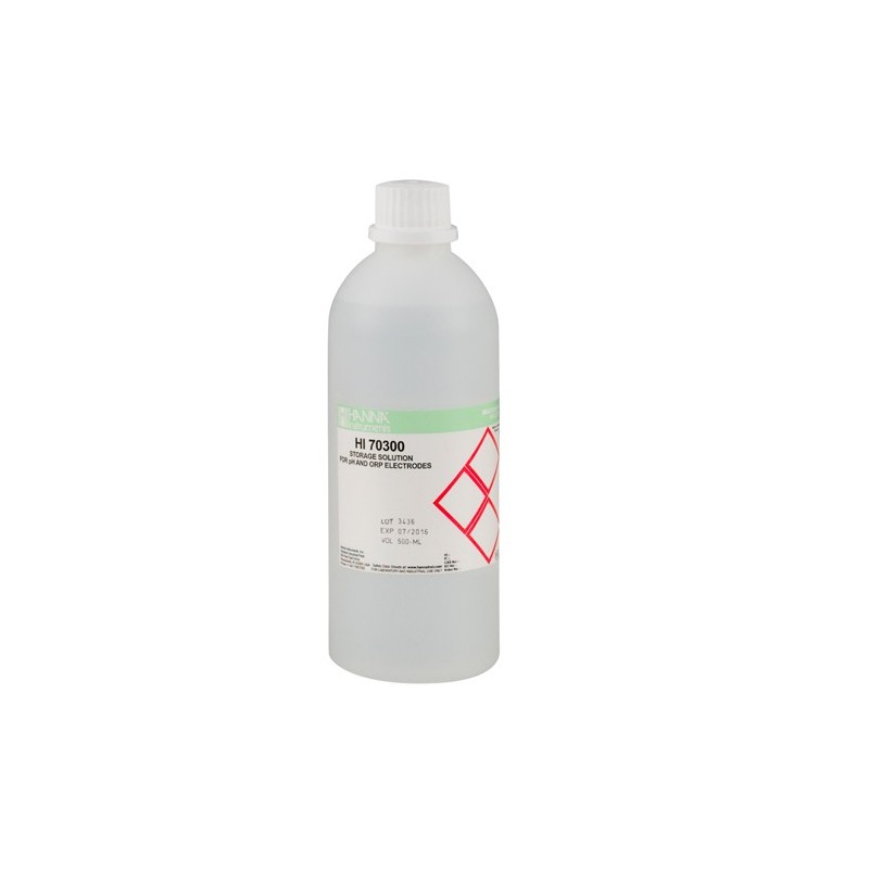 HANNA HI70300 500 ml- Solution de stockage pour électrode pH / Redox
