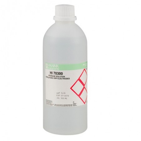 HANNA HI70300 500 ml- Solution de stockage pour électrode pH / Redox HANNA HI70300 500 ml- Solution de stockage pour électrode pH / Redox