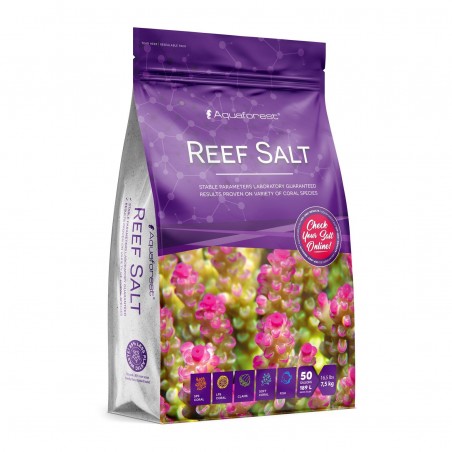 AQUAFOREST Reef Salt 7,5 kg- Sel pour aquarium
