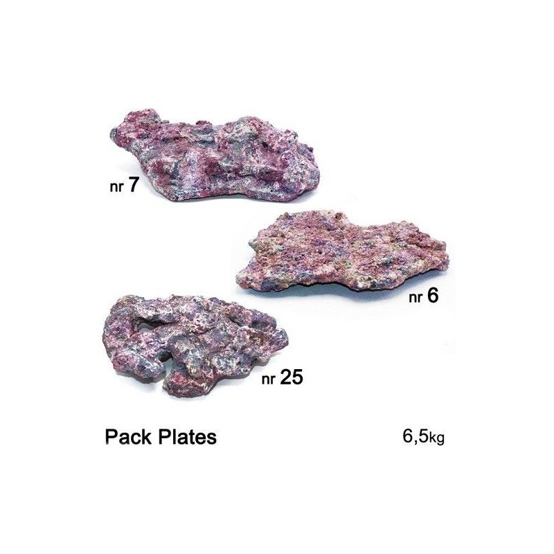 DUTCH REEF ROCK Pack Plates- Roches artficielles