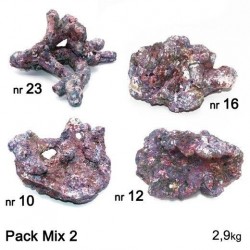 DUTCH REEF ROCK Pack Mix 2- 2,9 kg Roches artficielles