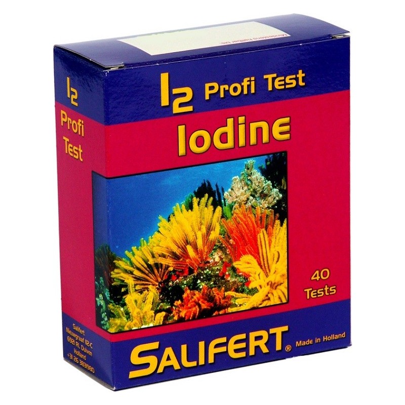 SALIFERT Iodine Profi Test- Test d'eau pour aquarium