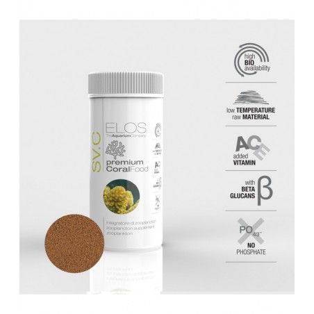 ELOS SVC 40 gr- Zooplancton pour coraux ELOS SVC 40 gr- Zooplancton pour coraux