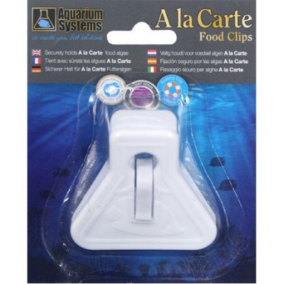 AQUARIUM SYSTEMS Food Clips- Algenzange
