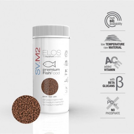 ELOS SVM2 60 gr- Nourriture pour poissons ELOS SVM2 60 gr- Nourriture pour poissons