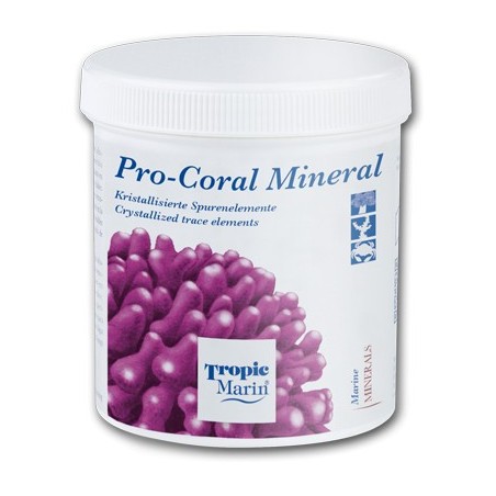 TROPIC MARIN Pro-Coral Mineral 250 gr- Oligo-éléments pour coraux