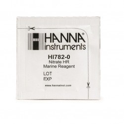 HANNA Lot De 25 Réactifs Nitrates HR (NO3) Pour Checker HI782