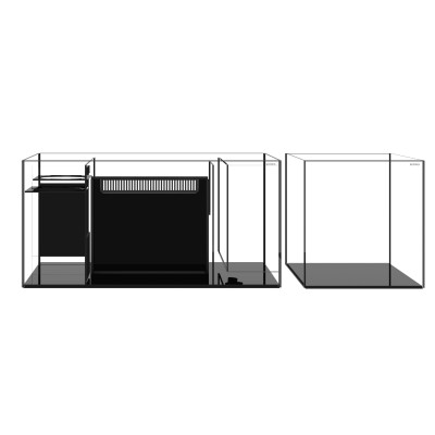 WATERBOX Reef 180.5 Noir- Aquarium 494 L WATERBOX Reef 180.5 Noir- Aquarium 494 L