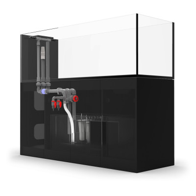 WATERBOX Peninsula 4820 Schwarz - Aquarium 301 L WATERBOX Peninsula 4820 Schwarz - Aquarium 301 L