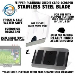 FLIPPER Platinum Scraper- Lame de rechange en acier inoxydable