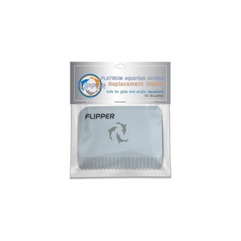 FLIPPER Platinum Scraper- 10 Cartes de rechange
