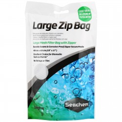 SEACHEM Large Zip Bag- Sac réutilisable de filtration
