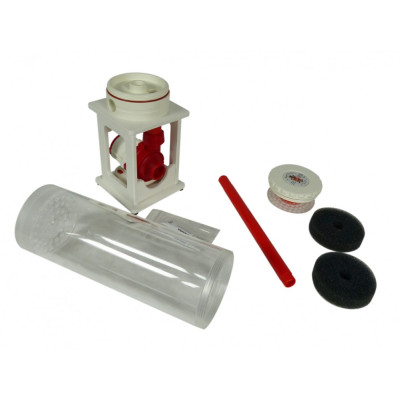 ROYAL EXCLUSIV Compact Dreambox Medienfilter Ø 100 mm Single 2,0 L - Mit Red Dragon x 40 Watt