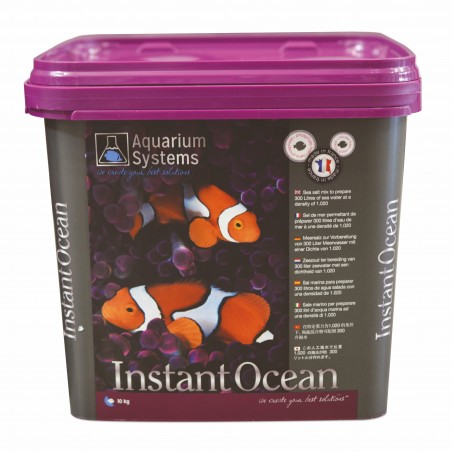 AQUARIUM SYSTEMS Instant Ocean 10 kg- Sel pour aquarium