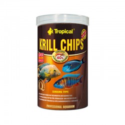 TROPICAL KRILL CHIPS 250ML - Nourriture pour poissons exigeants