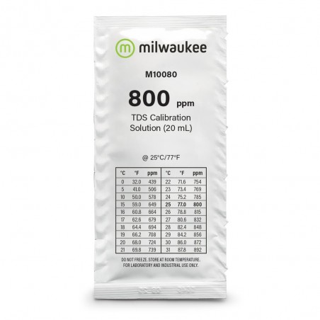 MILWAUKEE Solution étalon TDS 800 ppm- 20ml