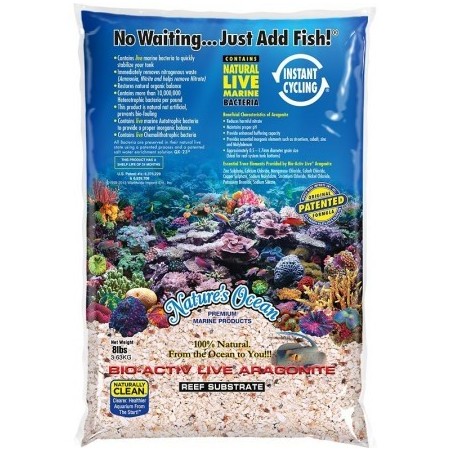 Nature's Ocean Reef Substrate 7,25 kg- Sable vivant pour aquarium