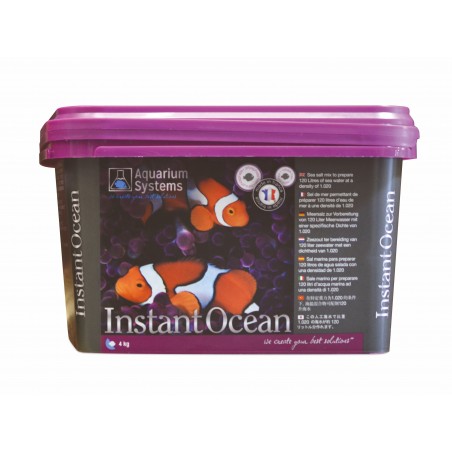 AQUARIUM SYSTEMS Instant Ocean 4 kg- Sel pour aquarium