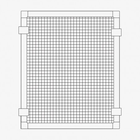 WATERBOX Mesh Lid Cube 15 Peninsula- Filet de protection