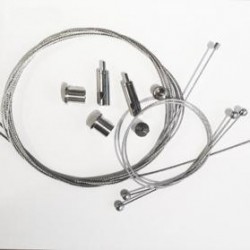 D&D Kit câbles de suspension pour Rail Double